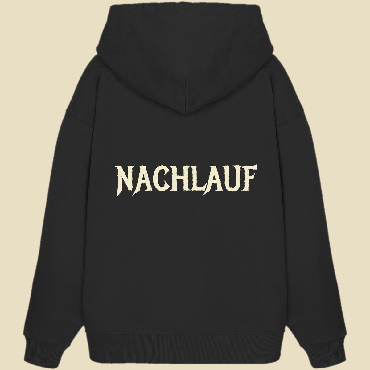 NACHLAUF · schwarz · Hoodie